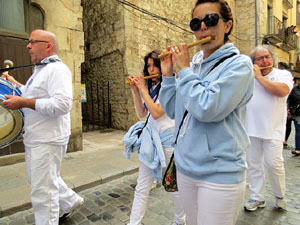 Festes de Primavera de Girona 2015. Presentació de la Mula Baba