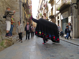 Festes de Primavera de Girona 2015. Presentació de la Mula Baba