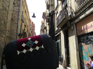 Festes de Primavera de Girona 2015. Presentació de la Mula Baba