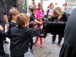Festes de Primavera de Girona 2015. Presentació de la Mula Baba