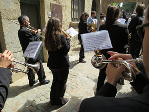 Festes de Primavera de Girona 2015. Presentació de la Mula Baba