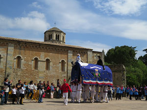 Festes de Primavera de Girona 2015. Presentació de la Mula Baba
