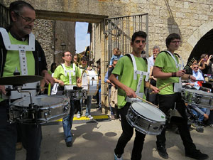 Festes de Primavera de Girona 2015. Presentació de la Mula Baba