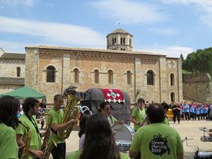 Festes de Primavera de Girona 2015. Presentació de la Mula Baba