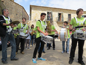 Festes de Primavera de Girona 2015. Presentació de la Mula Baba