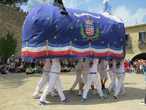 Festes de Primavera de Girona 2015. Presentació de la Mula Baba