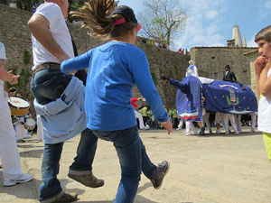 Festes de Primavera de Girona 2015. Presentació de la Mula Baba
