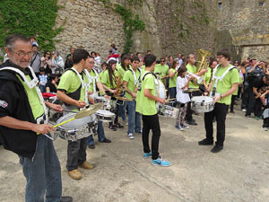 Festes de Primavera de Girona 2015. Presentació de la Mula Baba
