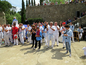 Festes de Primavera de Girona 2015. Presentació de la Mula Baba