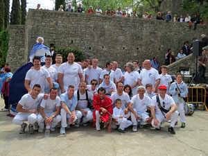 Festes de Primavera de Girona 2015. Presentació de la Mula Baba