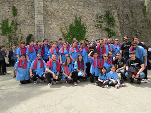 Festes de Primavera de Girona 2015. Presentació de la Mula Baba