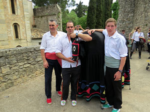 Festes de Primavera de Girona 2015. Presentació de la Mula Baba