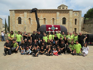 Festes de Primavera de Girona 2015. Presentació de la Mula Baba