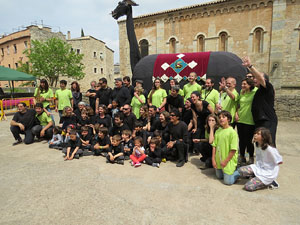 Festes de Primavera de Girona 2015. Presentació de la Mula Baba