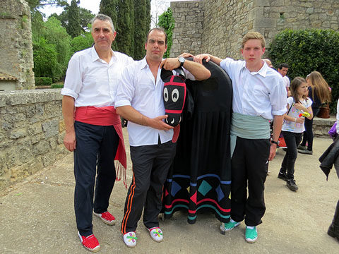 Foto de grup de la Mulassa de Sant Feliu de Pallerols