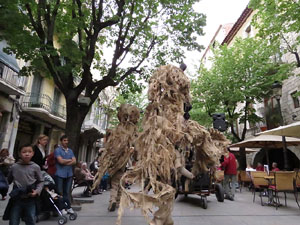 Festes de Primavera de Girona 2015. Espectacle Óssos del Pirineu