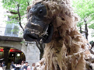Festes de Primavera de Girona 2015. Espectacle Óssos del Pirineu