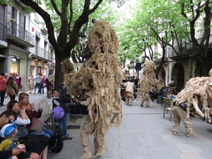 Festes de Primavera de Girona 2015. Espectacle Óssos del Pirineu