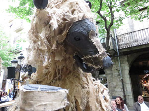 Festes de Primavera de Girona 2015. Espectacle Óssos del Pirineu