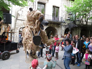 Festes de Primavera de Girona 2015. Espectacle Óssos del Pirineu