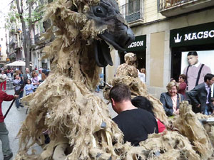 Festes de Primavera de Girona 2015. Espectacle Óssos del Pirineu