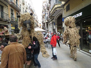 Festes de Primavera de Girona 2015. Espectacle Óssos del Pirineu
