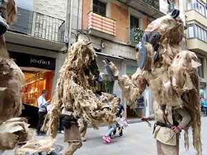 Festes de Primavera de Girona 2015. Espectacle Óssos del Pirineu