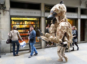 Festes de Primavera de Girona 2015. Espectacle Óssos del Pirineu