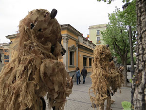 Festes de Primavera de Girona 2015. Espectacle Óssos del Pirineu
