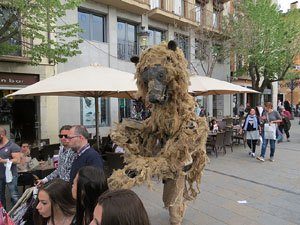 Festes de Primavera de Girona 2015. Espectacle Óssos del Pirineu