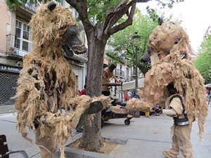 Festes de Primavera de Girona 2015. Espectacle Óssos del Pirineu