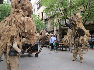 Festes de Primavera de Girona 2015. Espectacle Óssos del Pirineu