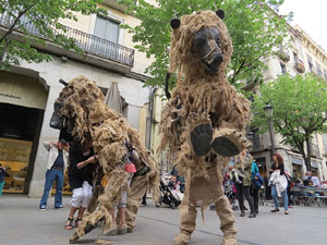 Festes de Primavera de Girona 2015. Espectacle Óssos del Pirineu