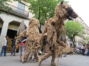 Festes de Primavera de Girona 2015. Espectacle Óssos del Pirineu
