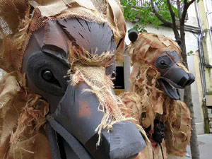 Festes de Primavera de Girona 2015. Espectacle Óssos del Pirineu
