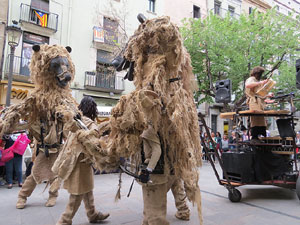 Festes de Primavera de Girona 2015. Espectacle Óssos del Pirineu