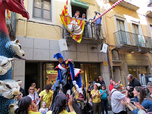 Festes de Primavera de Girona 2015. Penjada del Tarlà