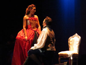 FITAG 2015. Espectacle Casanova, mem&oacute;rias de un libertino, de la Cia. Teatro Kumen, de Langreo