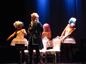 FITAG 2015. Espectacle Casanova, mem&oacute;rias de un libertino, de la Cia. Teatro Kumen, de Langreo