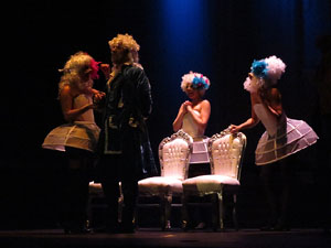 FITAG 2015. Espectacle Casanova, mem&oacute;rias de un libertino, de la Cia. Teatro Kumen, de Langreo