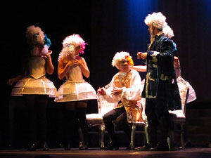 FITAG 2015. Espectacle Casanova, mem&oacute;rias de un libertino, de la Cia. Teatro Kumen, de Langreo