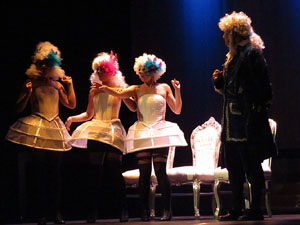 FITAG 2015. Espectacle Casanova, mem&oacute;rias de un libertino, de la Cia. Teatro Kumen, de Langreo