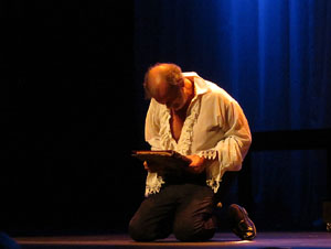 FITAG 2015. Espectacle Casanova, mem&oacute;rias de un libertino, de la Cia. Teatro Kumen, de Langreo