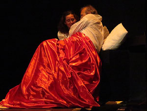 FITAG 2015. Espectacle Casanova, mem&oacute;rias de un libertino, de la Cia. Teatro Kumen, de Langreo