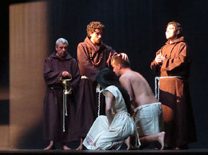 FITAG 2015. Espectacle Maz&aacute;tzin, el hombre venado, de la Cia. Centro Cultural Jalil Gibran, M&egrave;xic, i el Col&middot;lectiu Actoral de Girona