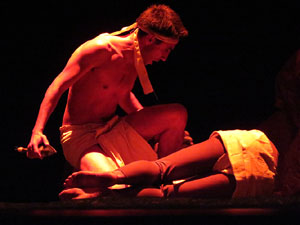 FITAG 2015. Espectacle Maz&aacute;tzin, el hombre venado, de la Cia. Centro Cultural Jalil Gibran, M&egrave;xic, i el Col&middot;lectiu Actoral de Girona