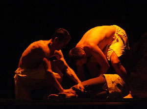 FITAG 2015. Espectacle Maz&aacute;tzin, el hombre venado, de la Cia. Centro Cultural Jalil Gibran, M&egrave;xic, i el Col&middot;lectiu Actoral de Girona