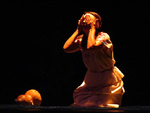 FITAG 2015. Espectacle Maz&aacute;tzin, el hombre venado, de la Cia. Centro Cultural Jalil Gibran, M&egrave;xic, i el Col&middot;lectiu Actoral de Girona