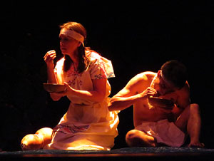 FITAG 2015. Espectacle Maz&aacute;tzin, el hombre venado, de la Cia. Centro Cultural Jalil Gibran, M&egrave;xic, i el Col&middot;lectiu Actoral de Girona