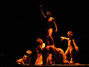 FITAG 2015. Espectacle Maz&aacute;tzin, el hombre venado, de la Cia. Centro Cultural Jalil Gibran, M&egrave;xic, i el Col&middot;lectiu Actoral de Girona